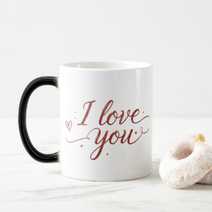 I Love You Mom Mug - Cadeau de fête des mères