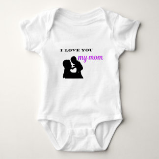 I Love You Mom – Sweet Baby Gift Romper