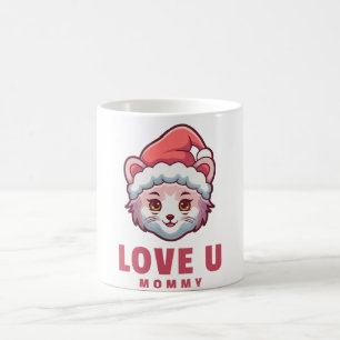 I love you mommy cat koffiemok