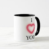 I LOVE YOU MUG (Devant droit)