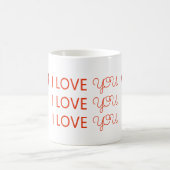 I Love You Mug – Romantic Valentine's Day Gift (Centre)