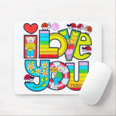 I Love You Muismat (Met muis)