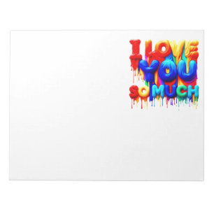 I Love You Notitieblok