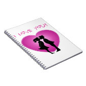 I Love You Notitieboek (Rechterzijde)