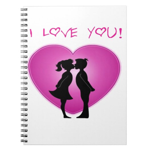 I Love You Notitieboek (Voorkant)