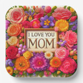 I Love You Papieren Bordje (Voorkant)