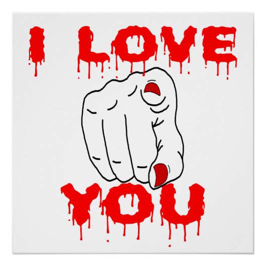I Love You Perfect Poster (Voorkant)