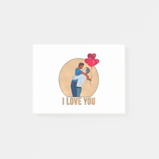 I Love You Post-it® Notes (Voorkant)