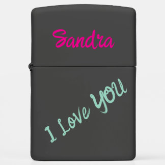 I Love You – Premium Aangepaste Aansteker