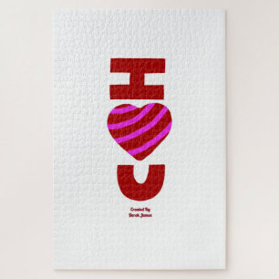 I Love You Puzzle 50,8 cm x 76,2 cm