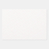 I Love you Script Wrapping feuille de papier ensem (Devant 3)