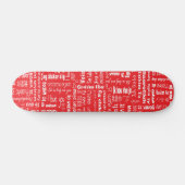 I Love You Skateboard (Horizontaal)