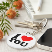 I Love You Sleutelhanger (Voorkant Rechts)