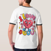 I Love You T-shirt (Achterkant volledig)