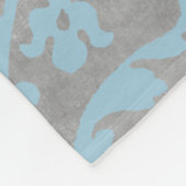 I LOVE YOU TONS/Elephant Art/Gepersonaliseerd Fleece Deken (Hoek)