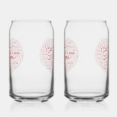 I Love You Word Cloud Coeur rouge Saint Valentin (Gauche)