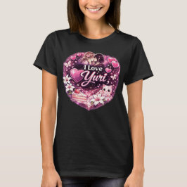 I Love Yuri | Kawaii Girls’ Love Anime Aesthetic T-shirt