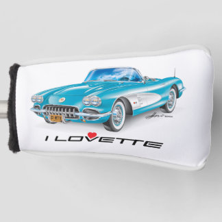 I LOVETTE UNIQUE CAR DESIGN GOLF HEAD COVER