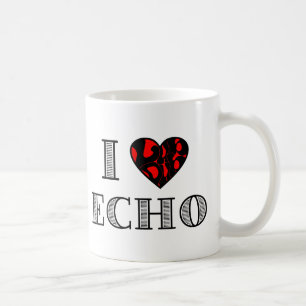 I LubDub Echo Red Koffiemok
