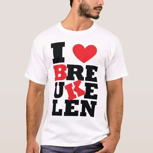 I LUV BREUKELEN T-SHIRT (Voorkant)
