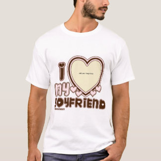 i luv brown bf t-shirt