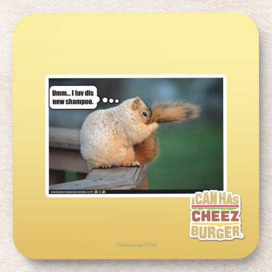 I luv dis new shampoo bier onderzetter (Voorkant)