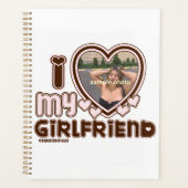 i luv gf teddy Bear Planner (Voorkant)