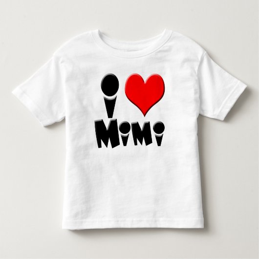 I Luv Mimi Kinder Shirts (Voorkant)