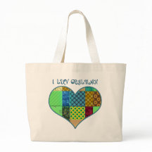 I LUV QUILTING TAS - QUILTER MELODY'S COLLECTIE