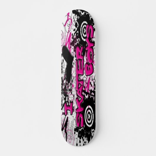 I Luv Skater Boys Skateboard (Devant)