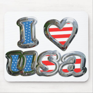 I Luv USA Muismat
