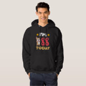 I m 88 Today Hoodie (Voorkant volledig)