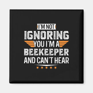 I’m A Beekeeper And Can’t Hear Dad Mom Christmas  Magneet