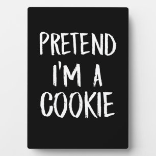 I m A Cookie voordoen Funny Halloween Party Gift Fotoplaat