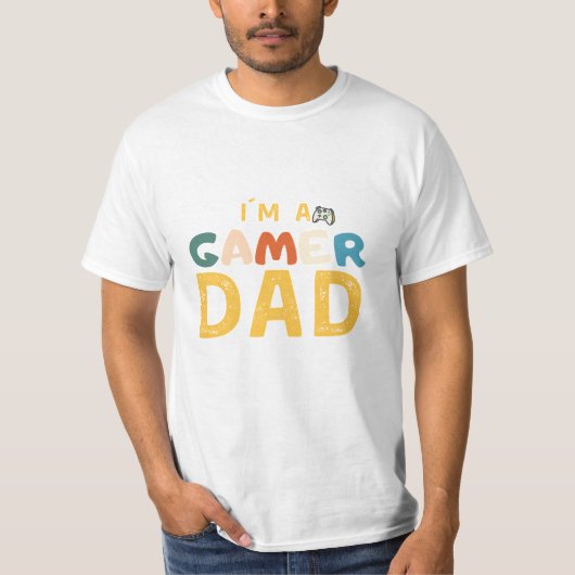 I´M A GAMER DAD T-SHIRT (Voorkant)