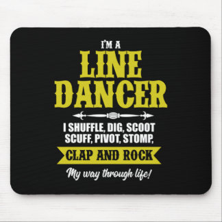 I m A Line Dancer Line Dansling Line Dance Cadeau Muismat