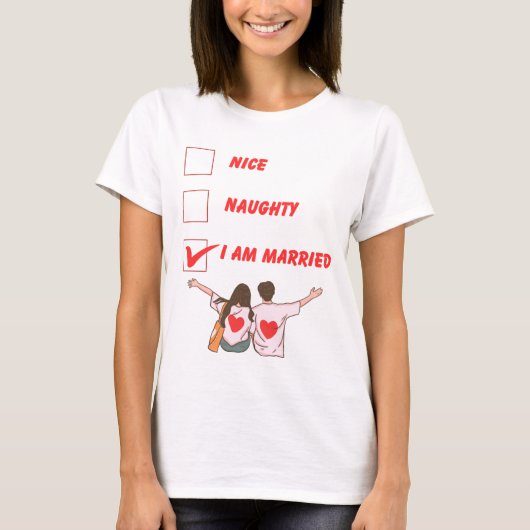 i m Married Tshirt pour femmes (Devant)
