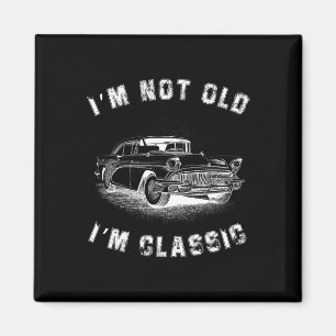 I&#; m Niet oud I &#; m Clic Auto Graphic Vaderdag Magneet
