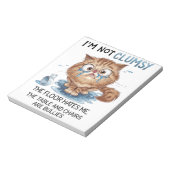 I’m Not Clumsy  Notitieblok (Gedraaid)