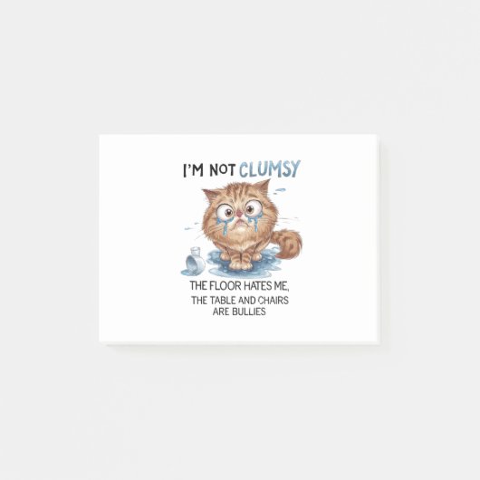I’m Not Clumsy  Post-it® Notes (Voorkant)