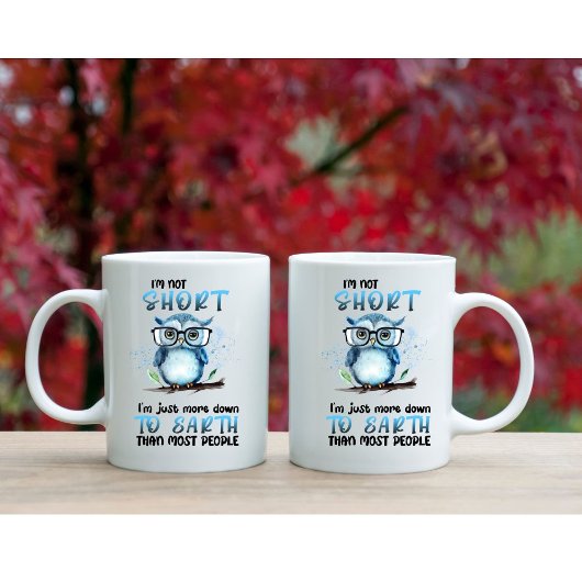 ‘I’m not short’ Koffie mok