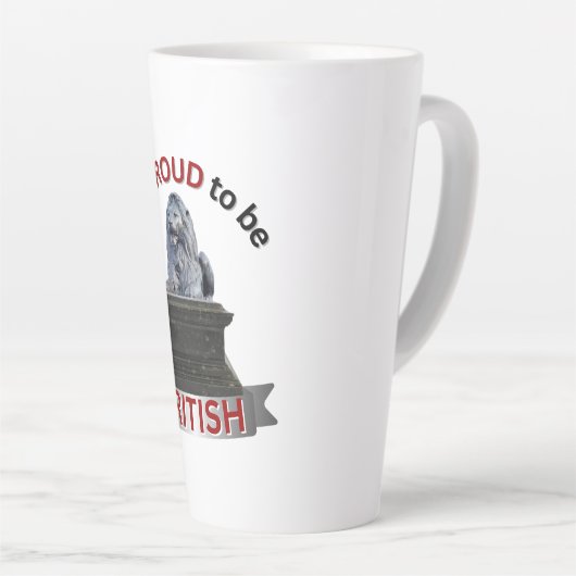 I’m Proud to be British  Latte Mok (Rechterhoek)