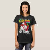 I m Ready To Crush 8th Grade Cutes Baseball Player T-shirt (Voorkant volledig)