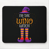 I’m The Wino Witch Halloween Family Matching Group Muismat (Voorkant)