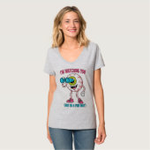 I’m Watching You – Funny Creepy Cartoon Eye T-Shir T-shirt (Voorkant volledig)