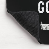 I’m With The Goat Funny Halloween Couple Costume Muismat (Hoek)