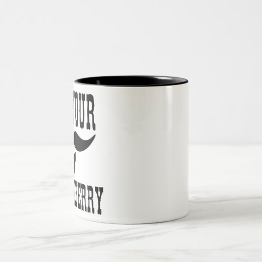 I’m Your Huckleberry Stash #USAPatriotGraphics Tweekleurige Koffiemok (Center)