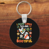 I Make Lungs Sound Bootiful Resratory Therast Hall Sleutelhanger (Voorkant)