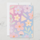 I ❤️ maman - Carte de voeux pour les enfants d'our (Dos)