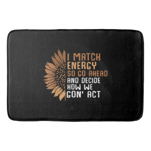 I Match Energie Empowerment Afro-Amerikaanse Afro Badmat